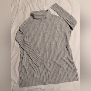 Out From Under Mock Neck Long Ribbed Sweater Top